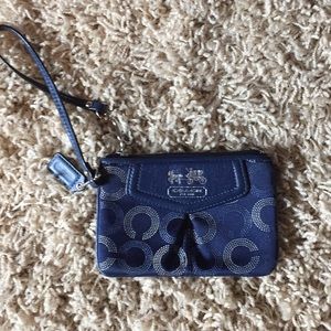 Coach wristlet bag